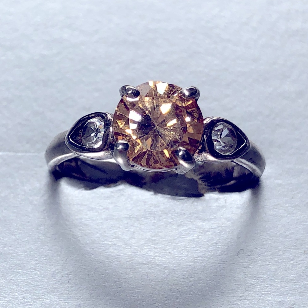 Sparkling Sterling Silver Ring
